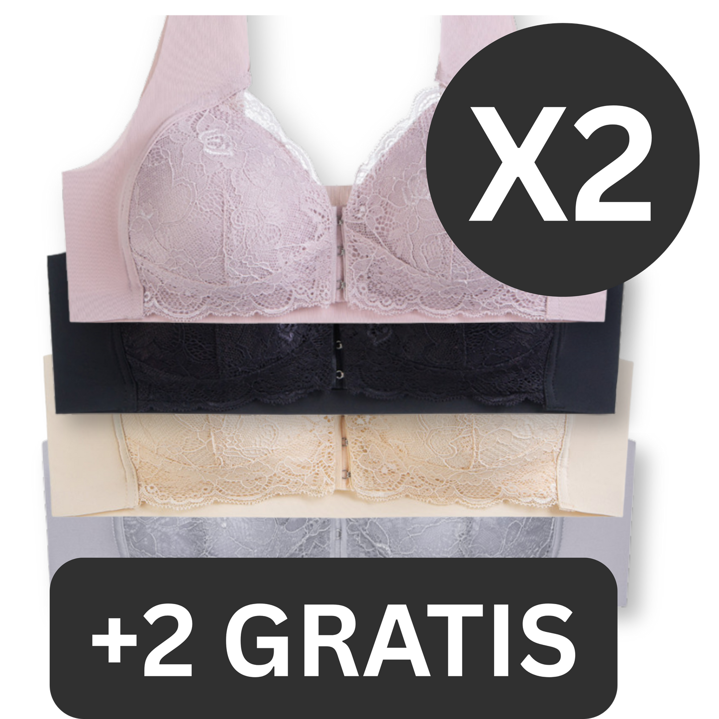 ComfortLift BH – Collectie (4 stuks)