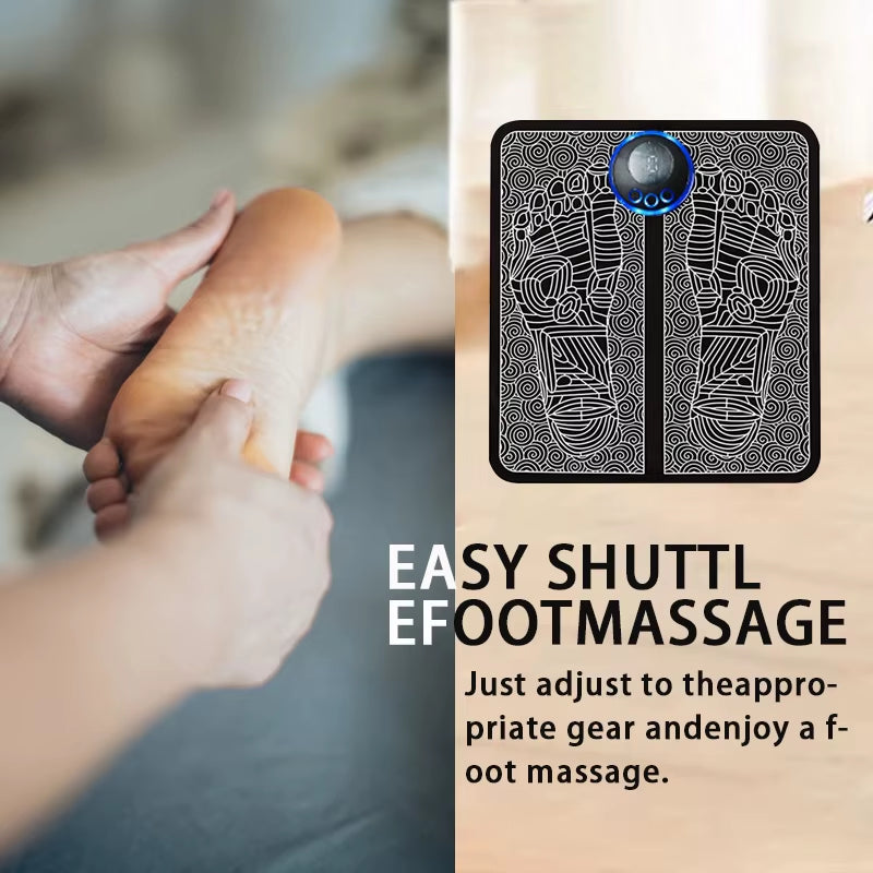Electric Foot Massager Pad Muscle Massage Relaxation Trainer for Massage Fitness Outdoor Sport Home Family Relax
