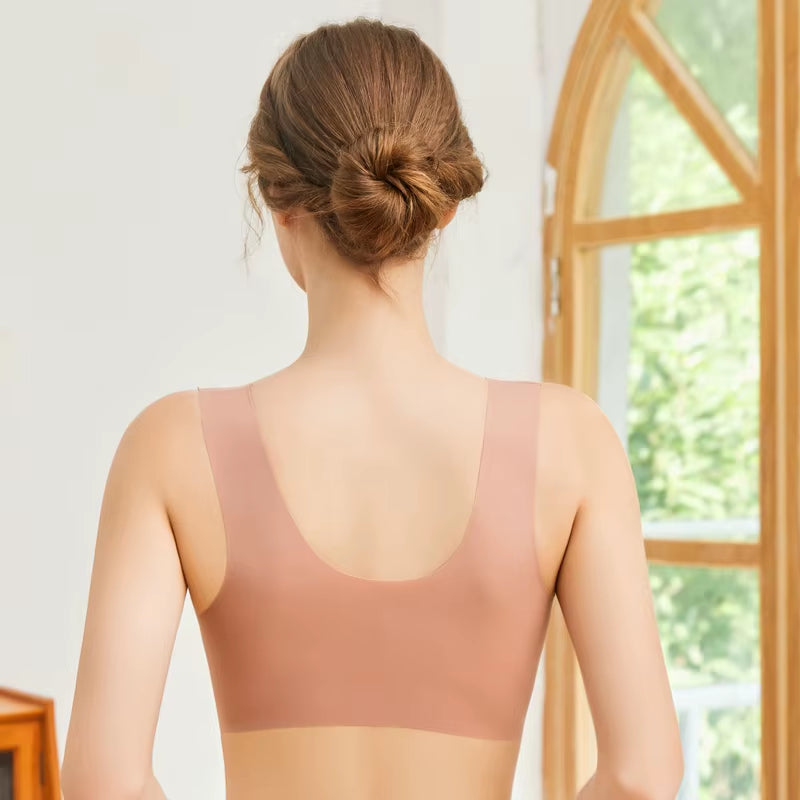 Female M-5XL Front Closure plus Size Bra Lace Push up Bra Underwear Crop Top Women Seamless Brassiere Lingerie